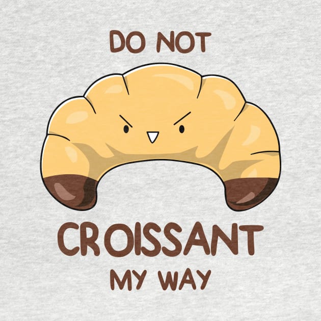 Funny Croissant by AnishaCreations